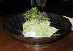 Heart of Palm Salad with with Jalapeno Dressing from Nobu's restaurant